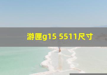 游匣g15 5511尺寸